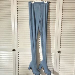 Jeffrey Campbell Blue Heeled Boots